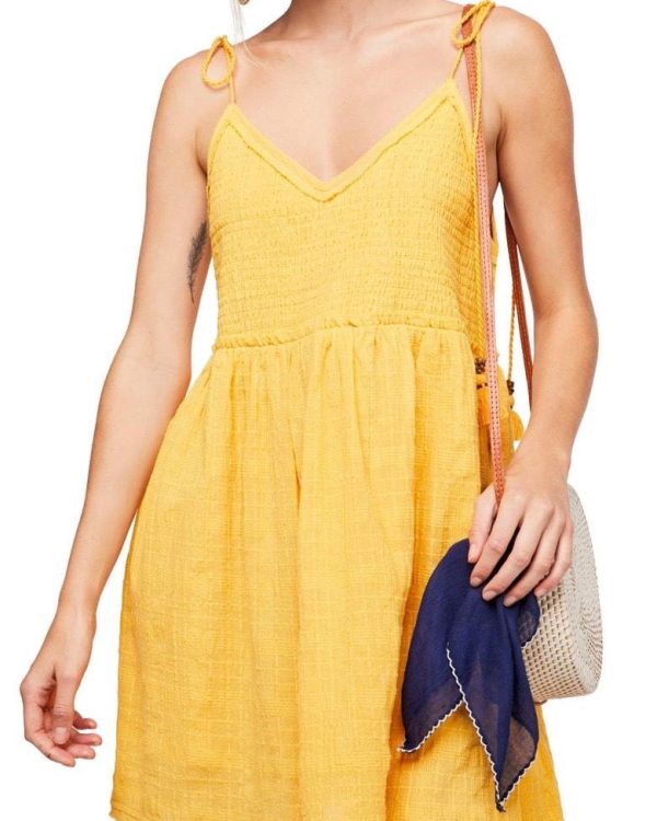 Endless Summer by Ckoey - Sun Drenched Minidress in Yellow